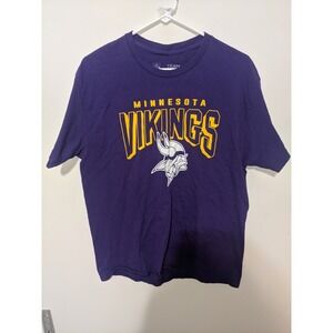 Minnesota Vikings Shirt Men's Large NFL Football Purple
